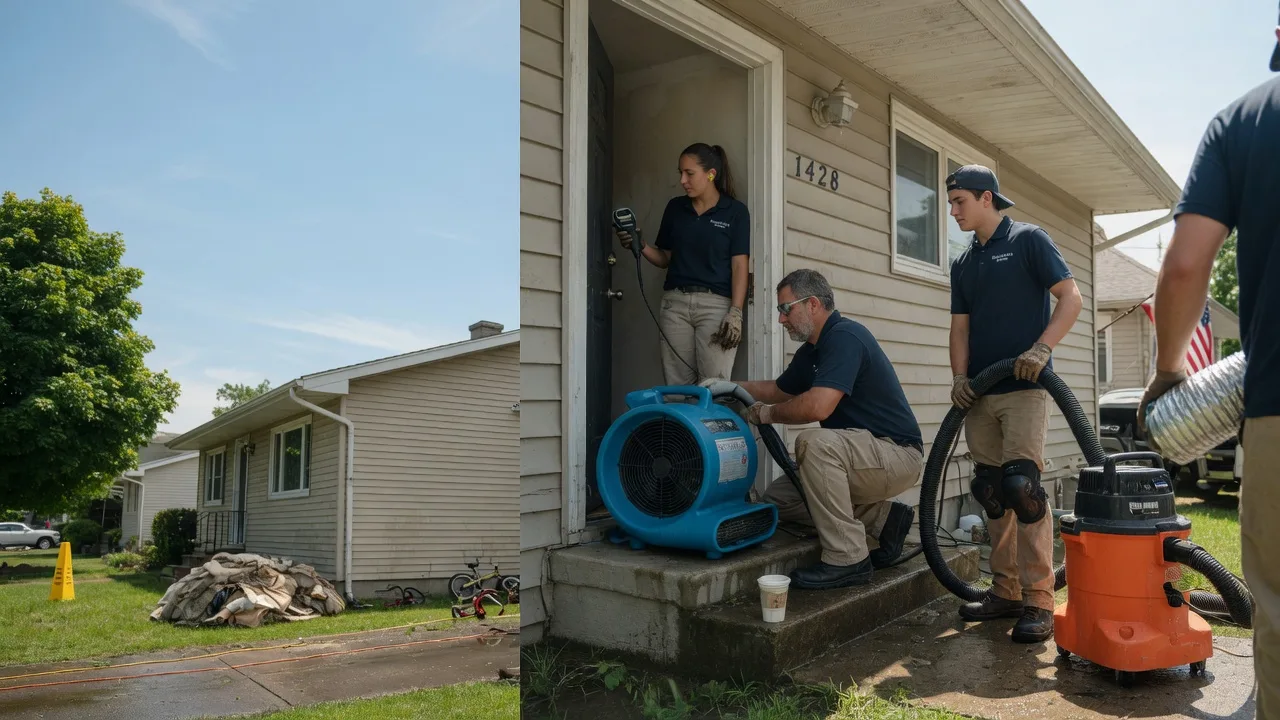 Water Damage Restoration in Charlotte, IA near me